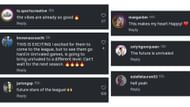 Fan comments on Unrivaled Basketball's post featuring NIL Class of 2025
